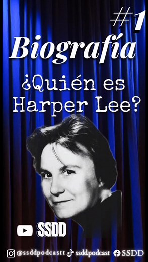 ¿QUIEN ES HARPER LEE? Biografía. Una de las autoras más importantes de la historia, que solo nos regaló una obra. #harperlee #tokillamokingbird #tokillamockingbirdmovie #mataraunruiseñor #mockingbrid #librostiktok #lecturas #libros #booktagram #bookreview #literatura #libro #youtube #youtuber #librosen60seg #booktok #booktoker #booktube #booktuber #biografia