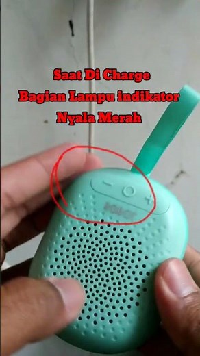 Tanda Speaker Robot RB20 Baterai Penuh