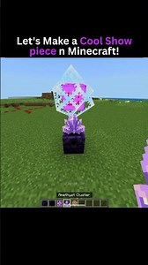 Cool Showpiece In Minecraft 🤩 | Minecraft viral build hacks | #shorts #viral #minecraft #build