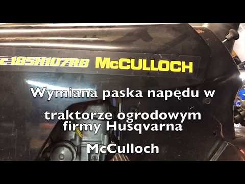 Pasek napędowy traktora - wymiana