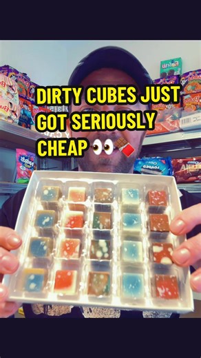 DIRTY CUBES JUST GOT SERIOUSLY CHEAP 👀🍫 Dirty Cubes boxes are now reduced to €5 per box at Candy Cave. Rich chocolate cubes. Bold flavours. Proper treat value. But here’s the twist 👇 How to get a FREE box added to your order 1️⃣ Place an order for Dirty Cubes 2️⃣ Tag a friend in the comments 3️⃣ Leave a comment on this post Do that and we’ll add one extra Dirty Cubes box free into your order. No codes. No fuss. While stock lasts. Shop now at Candy Cave 🍬 #chocolate #chocolatetok #snack #Cand