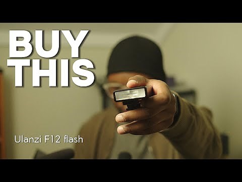 you need this for your FUJI. The unheard ulanzi F12 flashlight