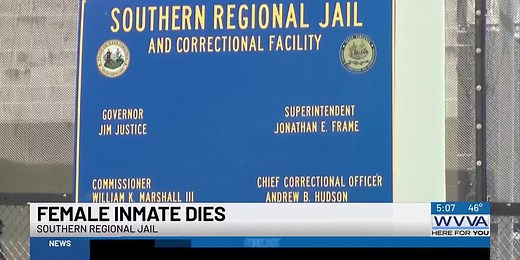 Southern Regional Jail female inmate dies