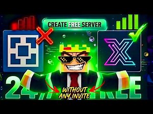 How to Make a FREE Minecraft Server 24/7 Java + PE/Bedrock | Free Minecraft Hosting 🟢