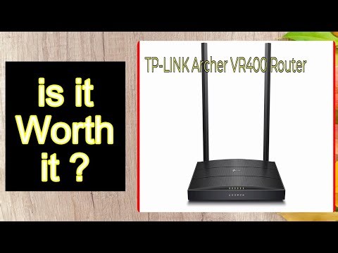 TP-LINK Archer VR400 Router Features - Important Information