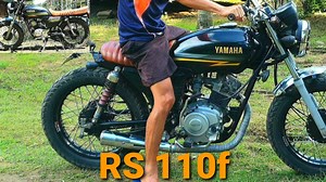 YAMAHA RS110F SCRAMBLER MOTORCYCLE PROJECT BIKE RS 110F | WolangqueenTV