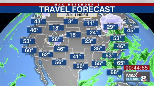 Max Defender 8 Meteorologist Juliana Mejia is tracking cooler temps for your Thanksgiving holiday! Join the conversation in the chat ⬇️ | WFLA News Channel 8