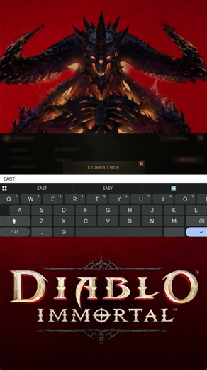 Diablo Immortal Free Redeem Code Free Rewards #diabloimmortal #diablo #blizzard