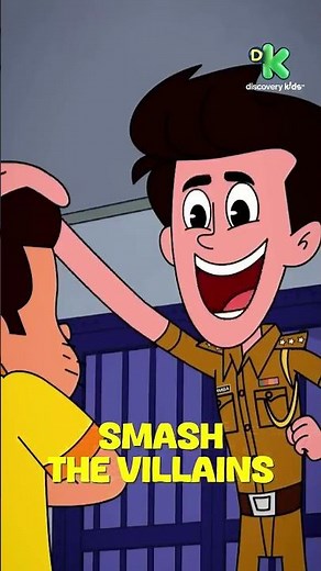 Smaashhing Simmba 🤩| World Bollywood Day 💃| #shorts | Cartoon for Kids | ‪@DiscoveryKidsIN‬