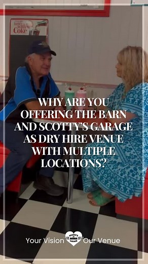 The Best-Kept Secret for Unforgettable Celebrations Hidden Gem Venues Shouldn’t Cost a Fortune... It’s a hidden secret, many locals don’t realise we’re here! The Barn & Scotty’s Garage is a unique dry hire venue where you can create your own celebration without the big price tag. Bring your caterers, your own bar staff your own vibe we’ve got the space, the facilities, and the charm. Whether it’s an Elopement, Micro, or a Full 3 Day Wedding Event, Engagement Party, or Even A Millstone Birthday,