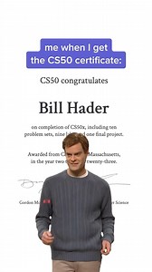 32K views · 279 reactions | As if it weren’t difficult at all. Search for CS50 on YouTube or enroll at cs50.edx.org. | CS50 | Facebook