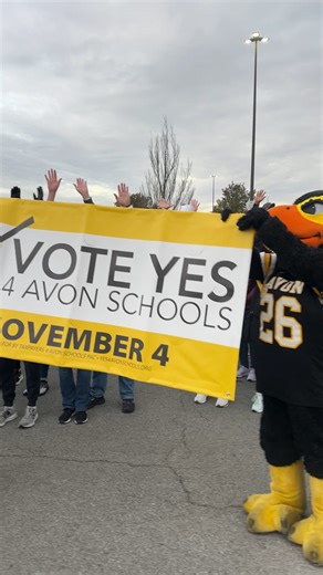 Over 50 Avon teachers, administrators, parents, and community members gathered Saturday morning before setting out to canvass Washington Township neighborhoods to spread the word about the referendum renewal! Vote YES for Avon Schools! Early voting starts Monday at Avon United Methodist Church! #avonindiana #avonschools #yes4avonschools #referendum #indiana #hendrickscounty | Yes 4 Avon Schools
