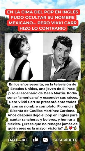 Pudo esconder su nombre mexicano en la cima del pop, pero hizo lo contrario