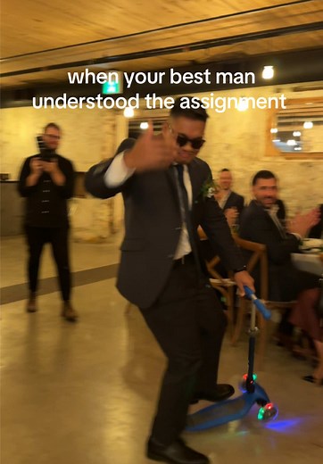 Best Man's Perfect Wedding Entrance in Toronto
