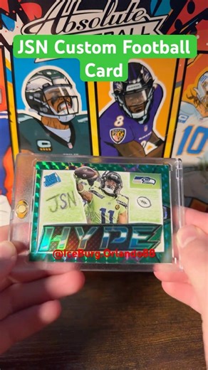 JSN CUSTOM FOOTBALL CARD