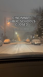 7.1K views · 47 reactions | First snow day for Cincinnati! | Megan Mitchell | Facebook