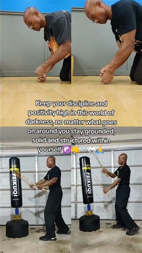 Bruce Leeroy polishing up his Boxing and Escrima stick Training techniques 👊🥊⚔️🥋#martialarts