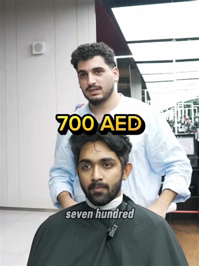 Best Investment in Dubai 🇦🇪 🔥 how much do you pay for your haircut that suits your face shape?🙄 - if you want to Book your important Haircut by Nader Yon the best barber in dubai at the best barbershop in the UAE DM Now! #dubai #citywalkdubai #uae #luxurybarber #celebritybarber dubaibarber