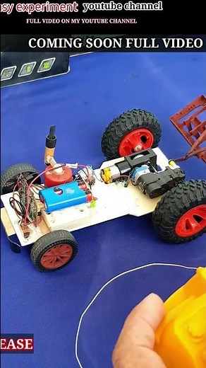 how to make rc cardboard tractor easy experiment