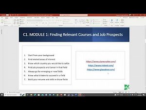 Chapter 1 (Part 1): Finding the right Academic Program