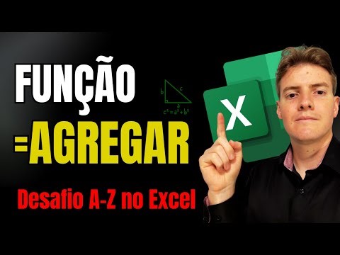 Função =AGREGAR no Excel | Desafio A-Z (Alfabeto: A)