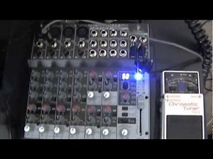 Behringer XENYX 1202FX Mixer - Punk Rock Review