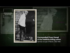 Commandant Franz Stangl at the Treblinka killing center. German-occupied Poland, 1942-1943