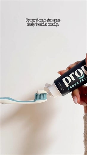 Looking for a new toothpaste? Try Propr Paste, made to pair perfectly with the Propr Brush.