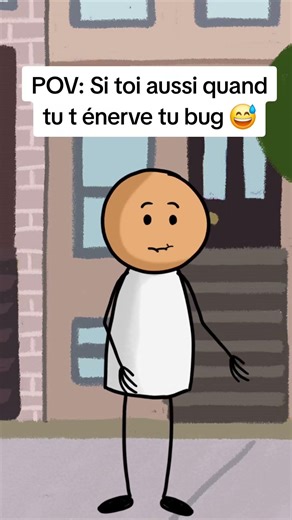 POV: Sa t arriver de bug #animation #humour #pov quand tu t énerve 😂