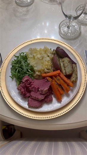 St Patrick’s Day dinner