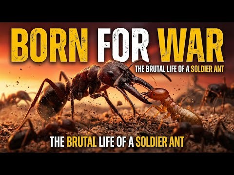 Born for War: The Brutal Life of a Soldier Ant