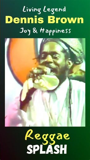 Dennis Brown's Joy and Happiness Still Hits Different #reggae #nostalgia