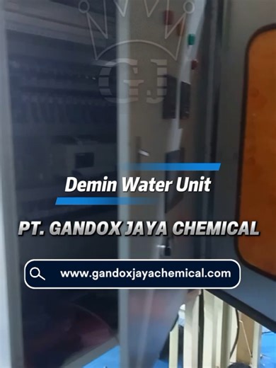 Demin Water Unit #gandoxjayachemical #specialist #WTP #WWTP #cikarang
