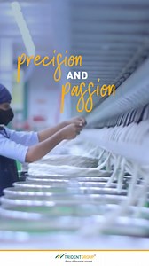 Behind every exquisite fabric lies a journey of precision and passion. At Trident, we transform raw fibers into high-quality yarn, ensuring strength, softness, and sustainability in every thread. #TridentGroup #TridentYarns #BeingDifferentIsNormal #Textile #Fabric | TridentGroup