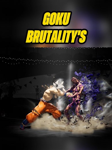 Goku Brutality in Mortal Kombat 1