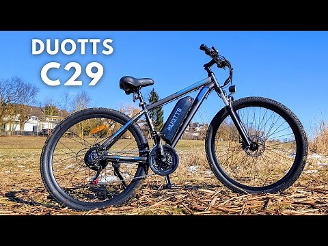 Duotts C29 Review - Best CHEAP Electric Bike (100km Range ,Throttle & 750w Motor)