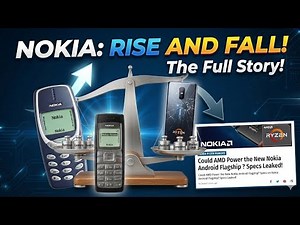 The Nokia Story: From World Leader to Total Collapse 📉 | Rise and Fall of Nokia