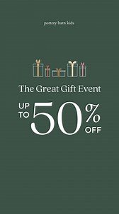 18K views | Ho, Ho, WOAH! Up to 50% off Santa's favorites✨ | Pottery Barn Kids | Facebook