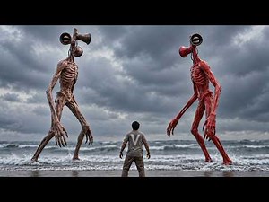 Old Siren Head vs Red Siren Head Fight | Horror Short VFX Film | #sirenhead #vfx