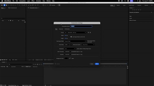 Intro To After Effects