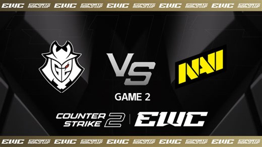 G2 vs NAVI-2 CS2-EWC 纯净流 BO3第二局