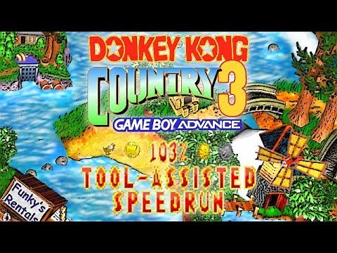 [TAS] Donkey Kong Country 3 (GBA) - 103% Tool-assisted Speedrun