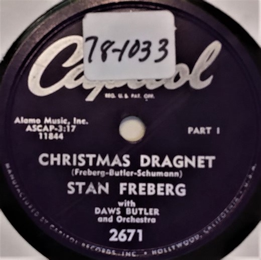 Stan Freberg - Christmas Dragnet