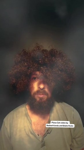 Charlie the Cat making music video of the song