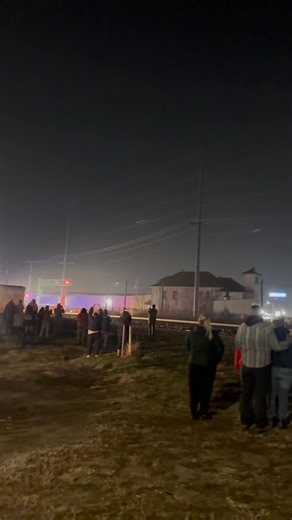 I waited 10 minutes to see the train 🚂 for 10 seconds 2:35 AM South Bend, Indiana | Honie Bee