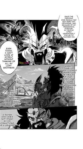 King Sadala's Tragic Backstory Revealed 👑🔥 | Dragon Ball Kakumei Chapter 4 Part 5 #Shorts