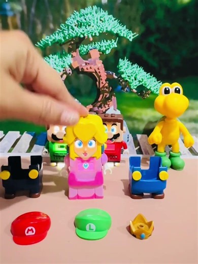 Lego Mario Character Swap: Triple Suit Returned #shorts #funny #toys #mario #trending #asmr ,A12