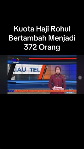 Kuota Haji Rohul Bertambah Menjadi 372 Orang #promomakanharian #promomakangajian #ngilanginsuntuk😂😂 #fyp #pestarasaakhirtahun
