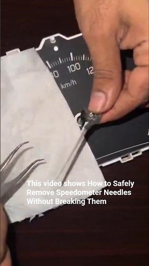 How to Safely Remove Speedometer Needles Without Breaking Them