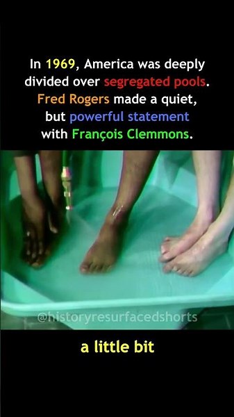 Mr. Rogers' and Officer Clemmons' Quiet Statement on Equality 📺✨
